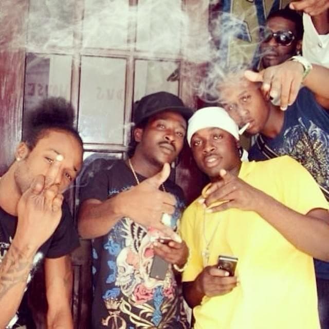 Members of the sound-system community gathered together